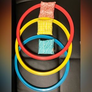 Lovevery Jump-In Eco Hoops and Organic Cotton Bean Bags